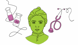 Pierwsza lekarka w Galicji. Opowieść o Helenie Donhaiser-Sikorskiej